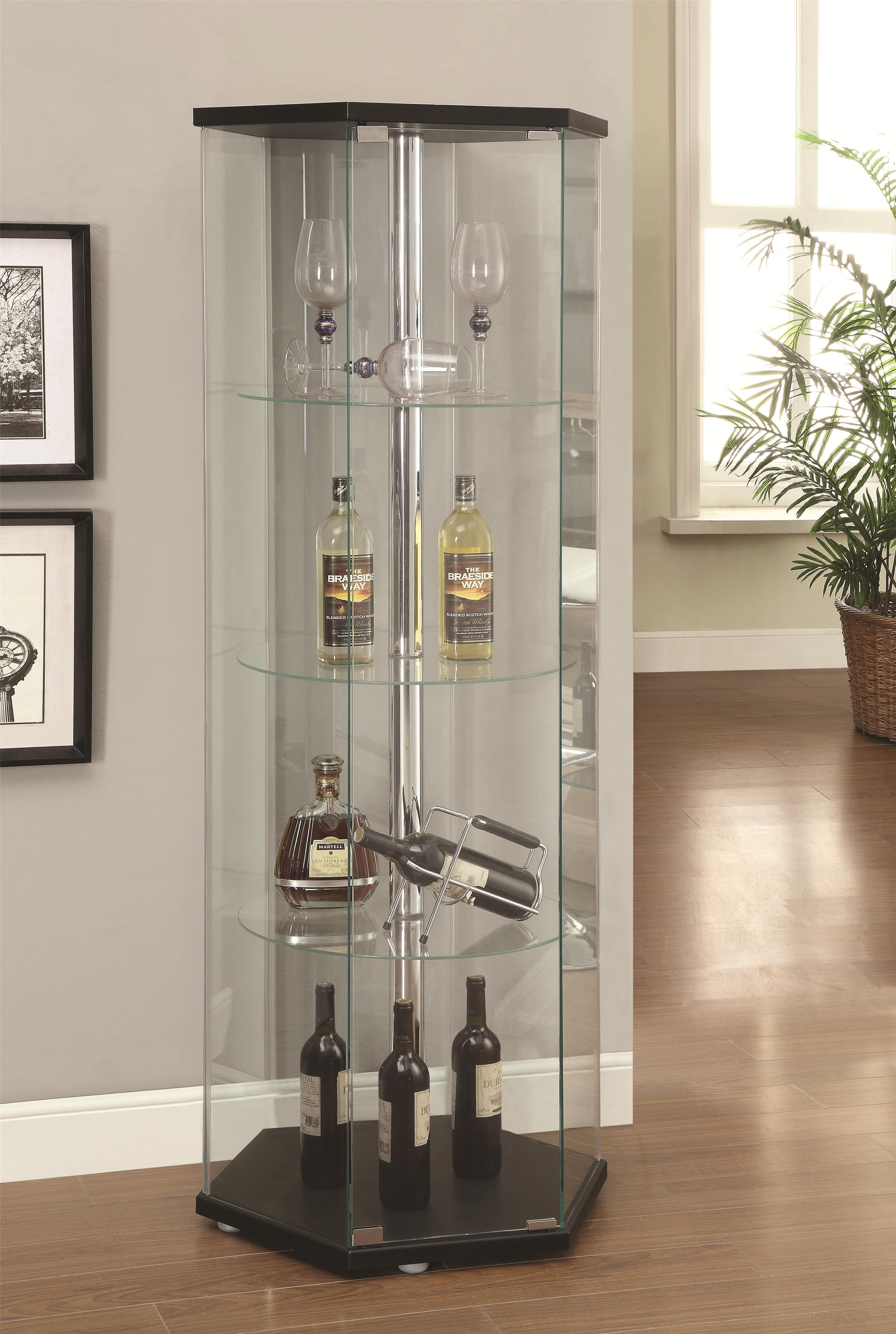 Accent curio cabinets hotsell